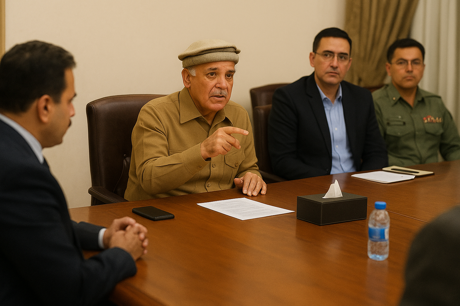 PM Shehbaz Chairs Emergency Meeting on Punjab Flood Crisis